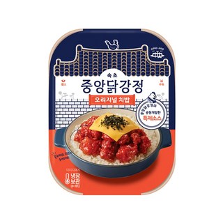 속초 중앙닭강정 오리지널 치밥, 5개, 350g