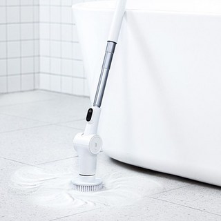 【韓國OA】VOAR POWER SPIN 無線電動清潔機 輕鬆打掃 無線設計 多種地面適用, 白, VCVC-010WH