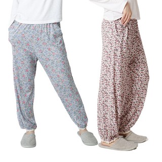 1+1 폭스 피치기모 고쟁이 9부 잠옷바지 E5 2종 여성용