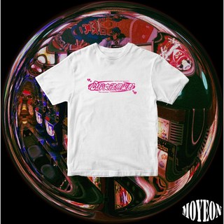 MOYEON 暮煙文化 心碎女孩短袖 台灣品牌 白M, 心碎女孩白M