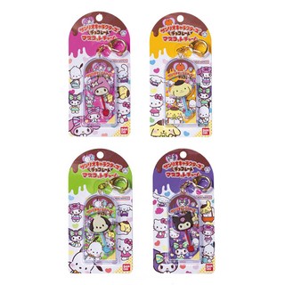 산리오 초콜릿 모양 키홀더 키링 가방 자동차 열쇠고리, 1개, 포차코 초콜릿 모양 키링