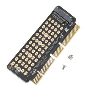 M.2 NVMe SSD 轉 PCIe 轉接卡，電腦擴充儲存空間，高速傳輸，多尺寸支援, 1個, X4/X8/X16