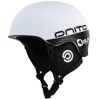 아티나 스키보드헬멧 ATH-P801, 화이트블랙, 1개