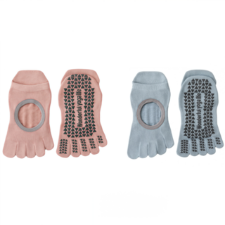 와아아 필라테스 요가 논슬립 토삭스 2컬레세트