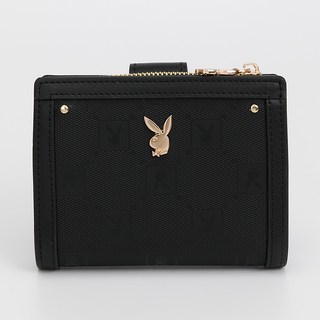 PLAYBOY Brilliant系列短夾 - 黑色