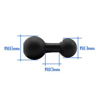 小牛蛙數位 16-13mm MIO 連接桿支架 支架 延長桿 後視鏡型支架延長桿 行車記錄器支架 行車記錄器延長桿 球頭, 1個