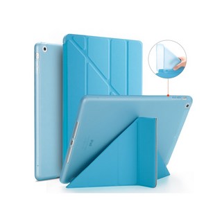 變形金剛矽膠平板套 適用 iPad Air4 / iPad 10 (2022) 10.9吋 可立式保護套, 天藍色,iPad Air4, 1個