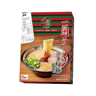 이치란 라멘 하카타 얇은 면 5개 한박스 특제소스포함 /스토리도쿄--327021