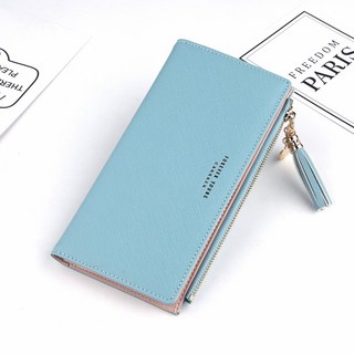 新款韓版 多卡位大容量長皮夾 時尚女士