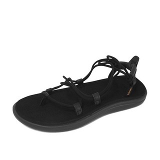 테바 보야 인피니티 여성 샌들 슬리퍼 블랙 1019622-BLK