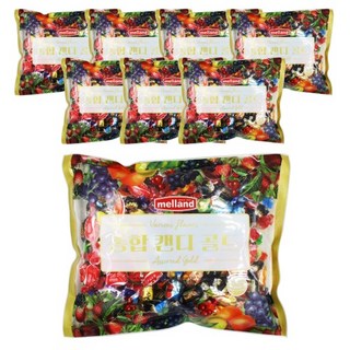 국제 종합캔디골드 800g 8개 1박스 대용량캔디 업소용