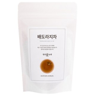 청년농원 배도라지차 티백 국산 100% 건강차 대용량 전통차, 50개입, 1개, 1g