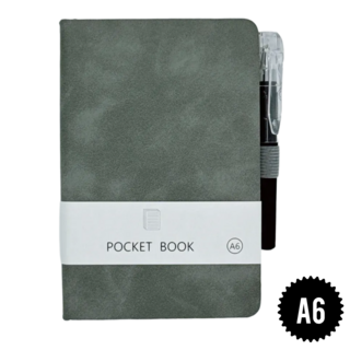 [펜 포함] 만년 다이어리 미니 노트, 1개, 그레이