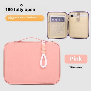 노트북파우치 아이패드 테블릿 케이스 11인치 13인치 15인치 노트북 가방, 핑크, 1개