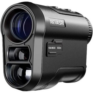 골프거리측정기 REVASRI 골프 레이저 거리 측정기 600M 충전식 슬로프측정 깃대 잠금, 01 Black_01 600M, Black