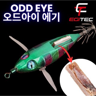 이텍 오드아이 오징어 생미끼 에기 쭈꾸미 갑오징어 한치 삼봉, 1개, 7g, 03.고추장쉬림프