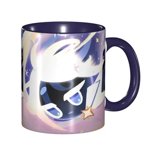 참신한 스타더스트 쿠키 커피 컵 룸 런 킹덤 머그, 01 301-400ml, 07 5