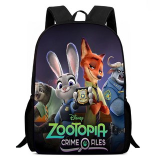Zootopia2 瘋狂動物城2 書包 - 休閒高顏值耐磨多功能護脊雙肩包, 15ZP019