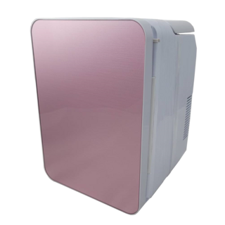 鏡面烤漆冷暖兩用手提小冰箱 (免變壓器), 玫瑰, 10 公升