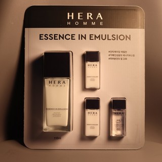 [코스트코] 헤라 옴므 에센스인 에멀젼 스킨세트 남성스킨로션, 1개
