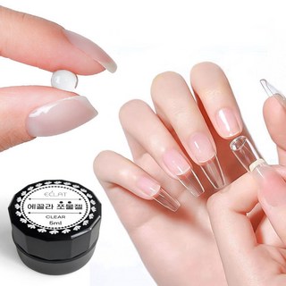 에끌라 쪼물젤 5g / 엠보젤 만능젤 / 수제네일팁 부착젤, 1개, 클리어, 클리어