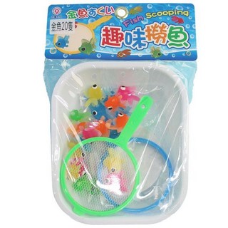 生ST 撈金魚 日系 夜市撈魚ST031 趣味遊戲 ST安全玩具, 多色, 1套