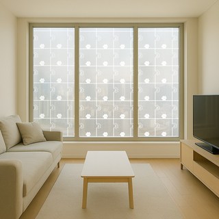 [딱포미] 물없이 붙이는 뽁뽁이 -더블- 퍼즐캣 1m x 10m 겨울 단열뽁뽁이 단열창문뽁뽁이 결로방지 난방비절감 필수템, 1개