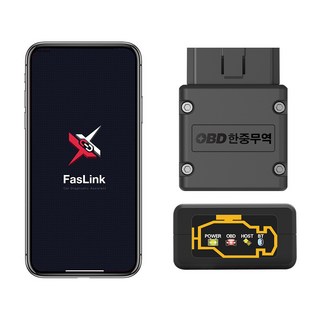 국내배송 OBD2 스캐너 차량용 진단기 고장진단기 FasLink X 신제품 ELM327 android iOS동시호환