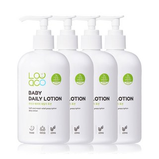 루아코 베이비 데일리 로션, 4개, 350ml