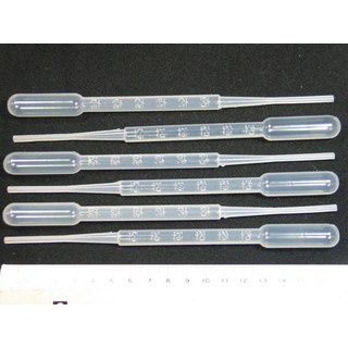 造研所 3cc塑膠滴管6支組，適用於溶劑顏料，刻度顯示，台灣製造, 1個