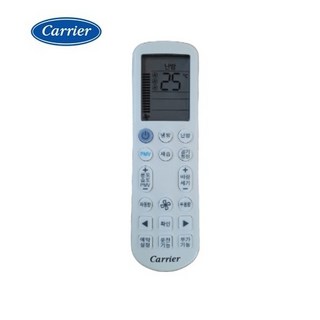 정품 캐리어리모컨 에어로18단 에어컨/냉난방기 겸용 40HAJA5041B (팬 1단계 사용불가), 1개