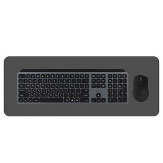 지클릭커 오피스프로 인체공학 펜타 무선 키보드 무소음 마우스 세트 WMK20 블랙 With PAD, 일반형, BLACK, 오피스프로 WMK20