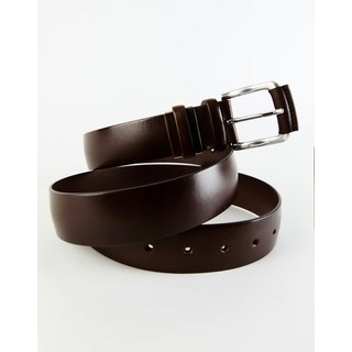 닥스 ACC ITALYLUCE다크브라운 통가죽 벨트 DBBE5F605