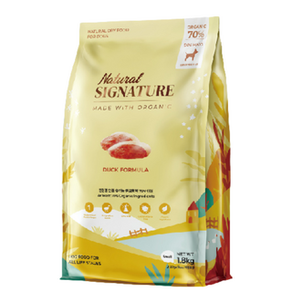 自然印記 Natural Signature 犬糧鴨肉配方 1.8KG 70%優質成分 全犬齡適用 獨立分裝, 1個, 鴨子