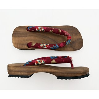 WoodBlock 日式木屐 男士休閒木屐 透氣舒適木屐 戶外室內兩用