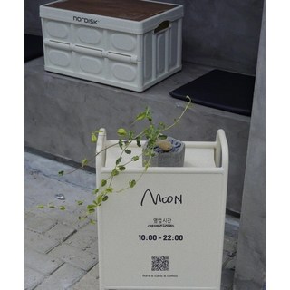 현수막 철제 입간판 선반형 카페 매장 홍보 스탠드 거치대 50X70, 1개, 2_53x70 화이트 디자인