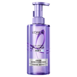 L'OREAL PARiS 巴黎萊雅 玻尿酸豐盈空氣感洗髮精, 1個, 440ml