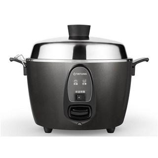 TATUNG大同 6人份晶鑽灰多功能不鏽鋼電鍋 TAC-06I-NIG