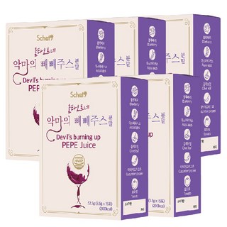 스캇나인 악마의 빼빼 주스 ABC 클렌즈 레시피 쥬스, 52.5g, 5개