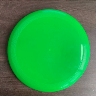 兒童戶外運動玩具飛盤 可愛恐龍造型輕巧安全飛盤, 綠色空白飛盤27.5cm, 1個