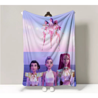 케이팝 데몬 헌터스 케데헌 담요 굿즈 인형 헌트릭스 대형담요