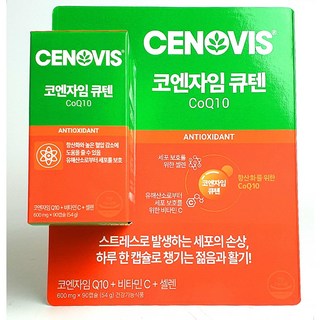 세노비스 코엔자임 큐텐 600mg x 90캡슐, 90정, 1박스