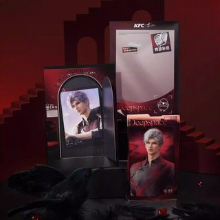 戀與深空 KFC 聯名徽章組合 沈星回 黎深 祁煜 秦徹, 1個, KFC徹陪伴卡正品不包官暇