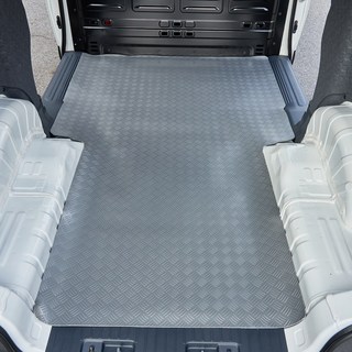 [매트랜드] T-고무 적재함매트_기아 PV-5 3밴_5밴 / TPR열가소성고무 / 강한내구성 / 바닥밀림 방지 / 방수코팅원단 / 고무냄새없음 / 확장전용패턴 / 평생카매트, 실버SILVER, 기아 PV-5 5밴