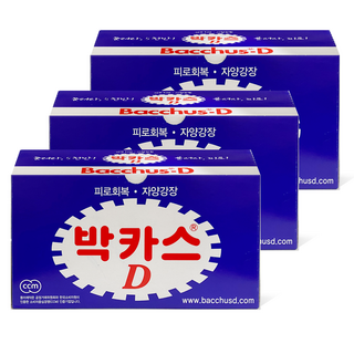 동아제약 박카스D 피로 회복, 100ml, 3박스