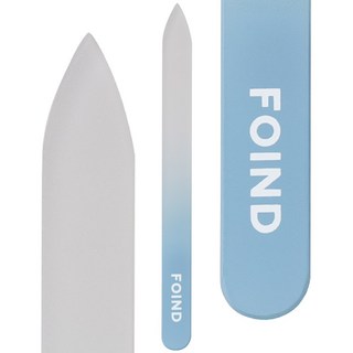 포인드 글라스 네일파일 강화유리 섬세한 네일케어, 1개, 단일