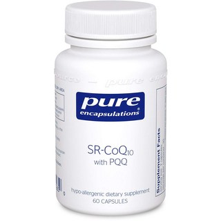 Pure Encapsulations SR輔酶Q10 PQQ無麩質膠囊, 60顆, 1罐