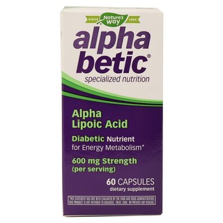 Nature's Way α-硫辛酸膠囊, 1組, 60顆