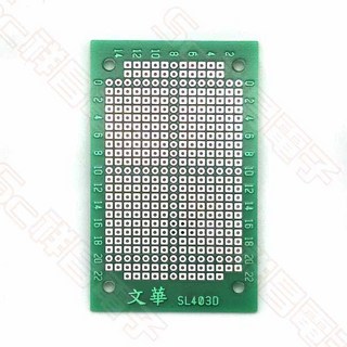 祥昌電子 SL-403D 雙面纖維鍍錫萬用板 電路板/PC板/PCB板, 1個