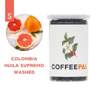 콜롬비아 후일라 수프리모 워시드 향좋은 최상급 아라비카 스페셜티 커피 홀빈 분쇄 가루 신선한 당일로스팅 대용량 핸드드립 원두 커피콩 원두콩 블랙커피, 200g, 1개, 더치